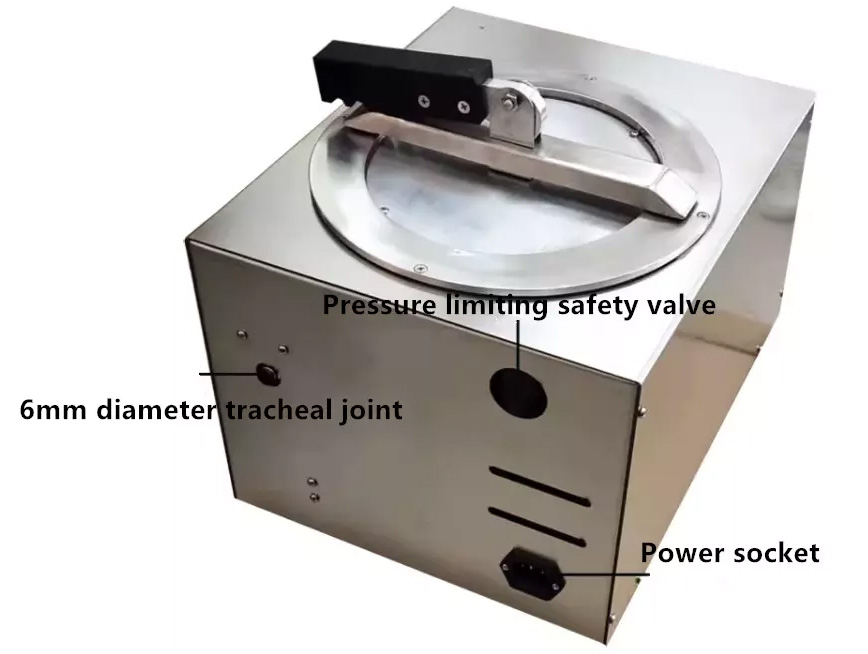 Lizhong Automatic Dental Lab Backflush High Pressure Polymerizer Pot Debubbling